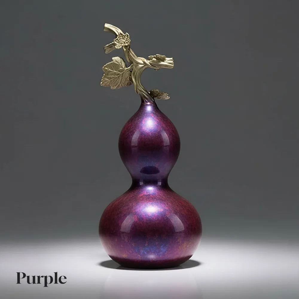 Desktop Copper Gourd Ornament