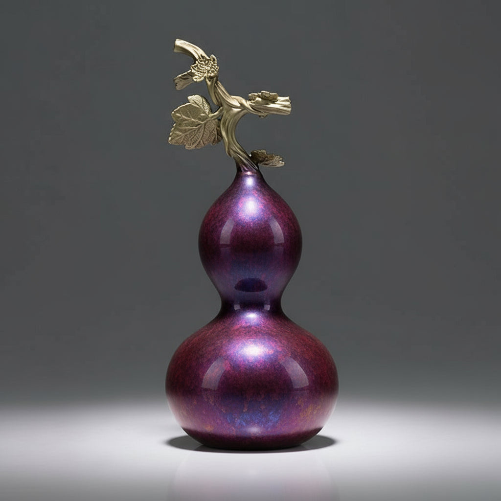 Desktop Copper Gourd Ornament