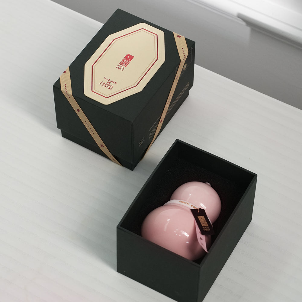 Candela profumata alla zucca rosa