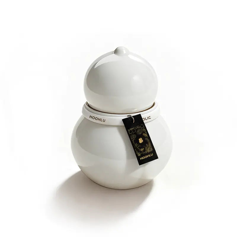 The Blanc Silhouette™ | Blanc de Chine Porcelain Vessel Herbaceous.Fresh Herbs / 170g(Wood Wick)