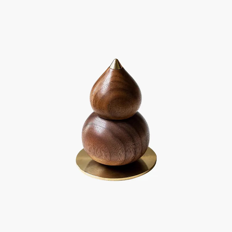 Gourd-Shaped Aroma Diffuser Wood