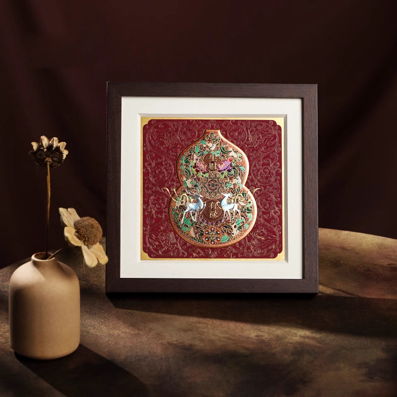 Gourd Print Desktop Ornament