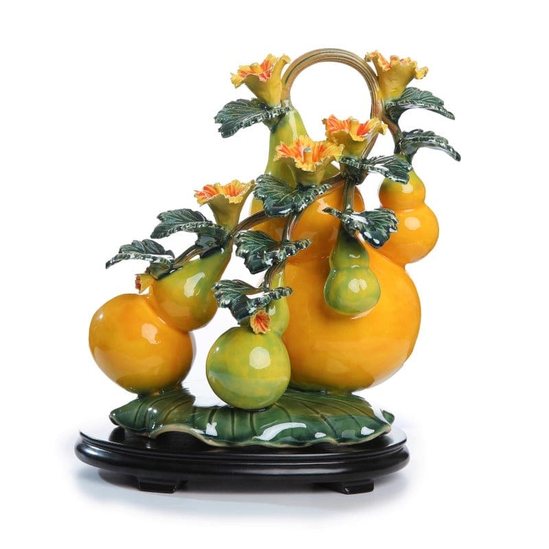 Five Generations Ceramic Gourd