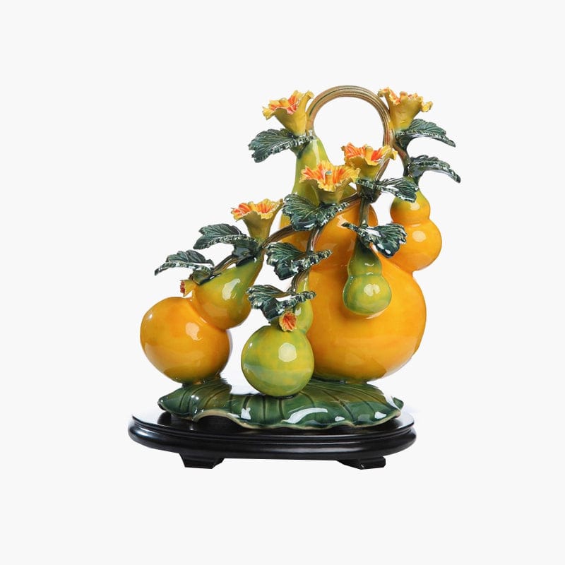 Five Generations Ceramic Gourd