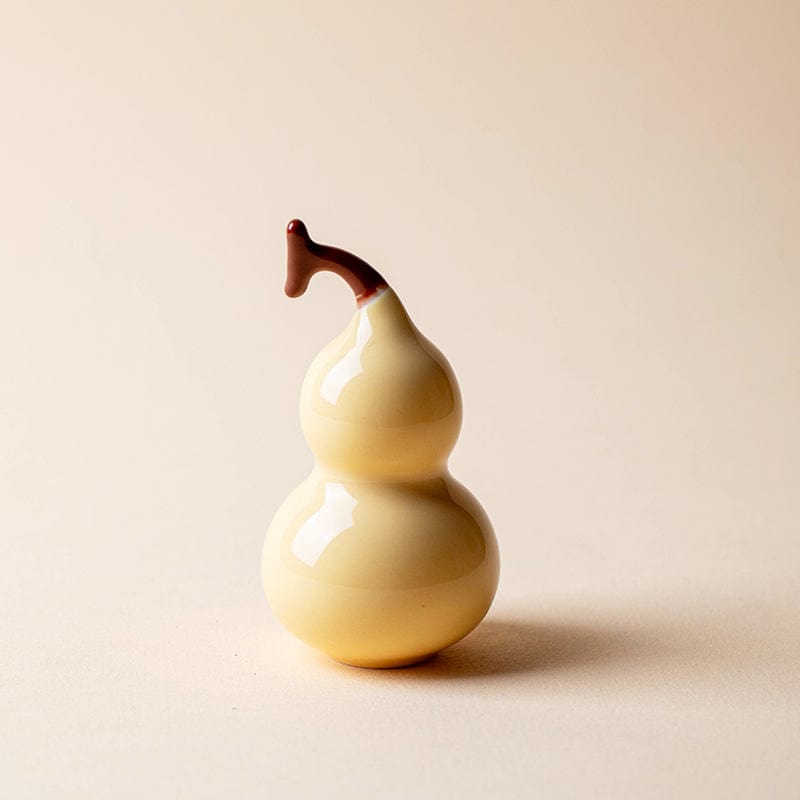 Porcelain Gourd Desktop Ornament