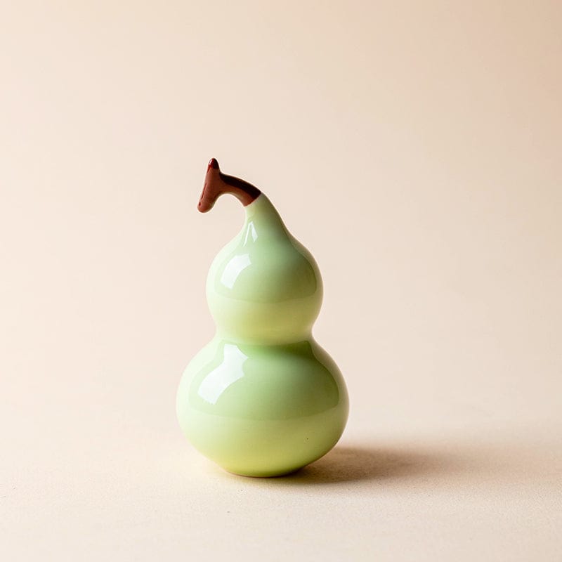 Porcelain Gourd Desktop Ornament