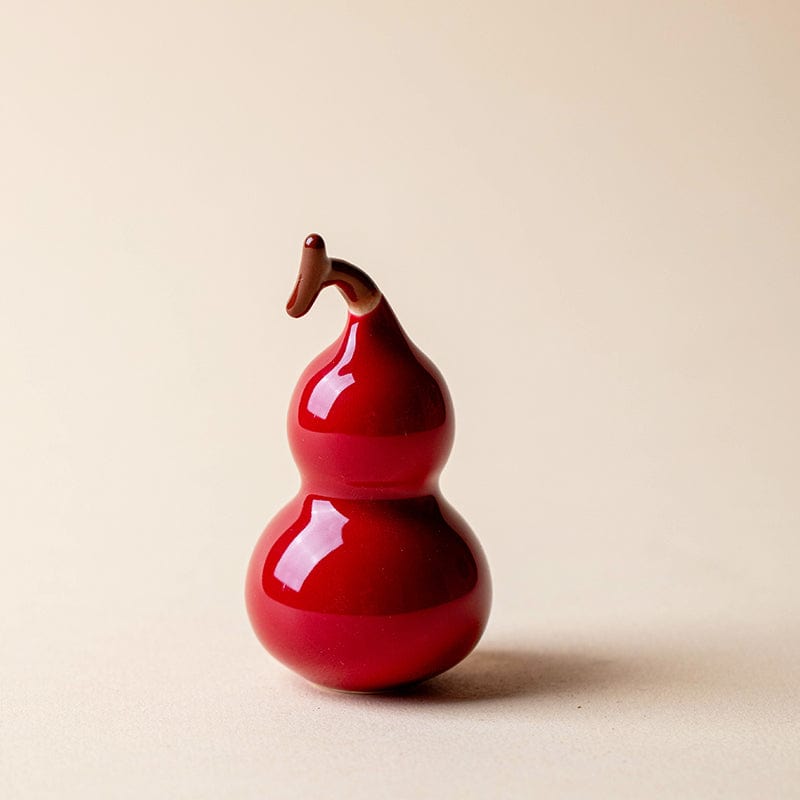 Porcelain Gourd Desktop Ornament