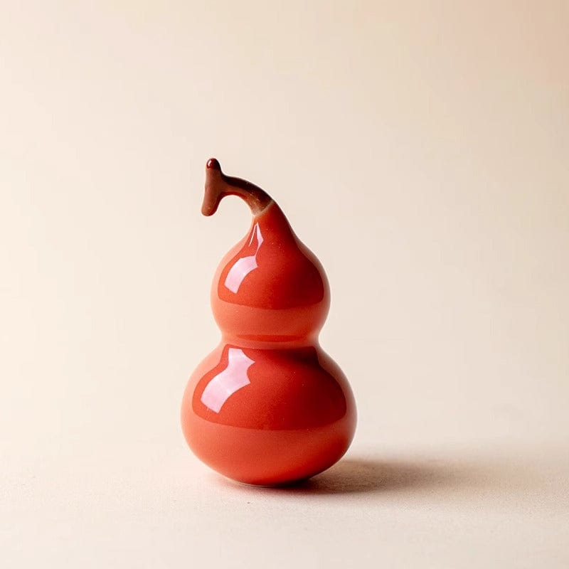 Porcelain Gourd Desktop Ornament