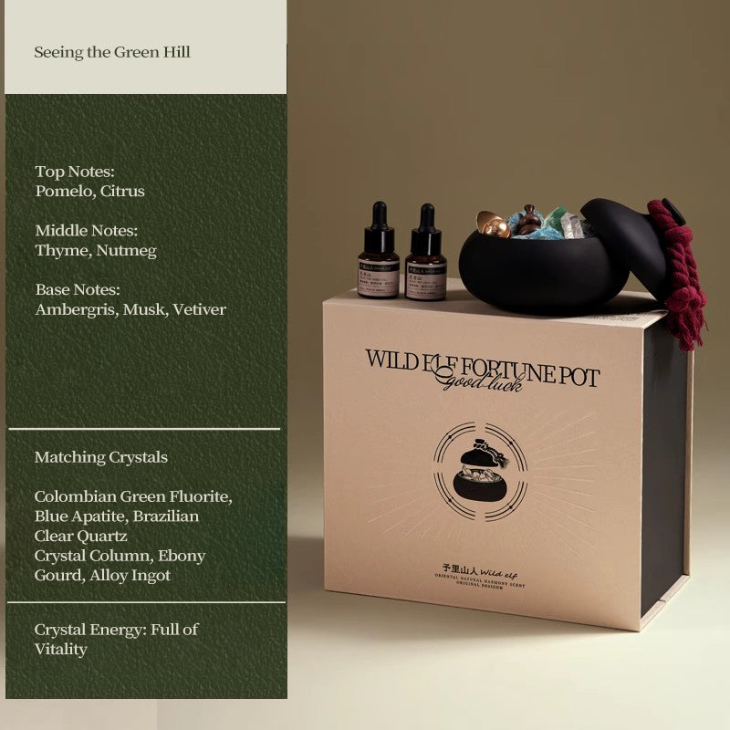 Gourd-Shaped Crystal Aroma Diffuser