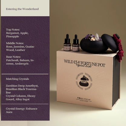 Gourd-Shaped Crystal Aroma Diffuser