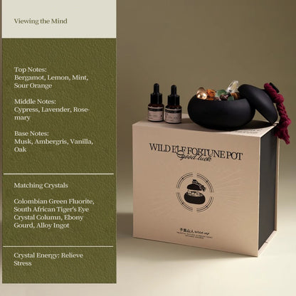 Gourd-Shaped Crystal Aroma Diffuser