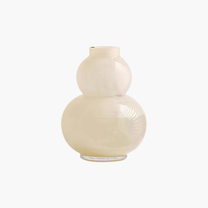 Gourd-Shaped Glass Vase