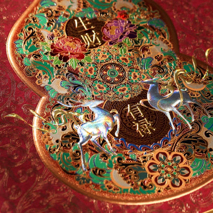 Gourd Print Desktop Ornament