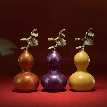 Desktop Copper Gourd Ornament