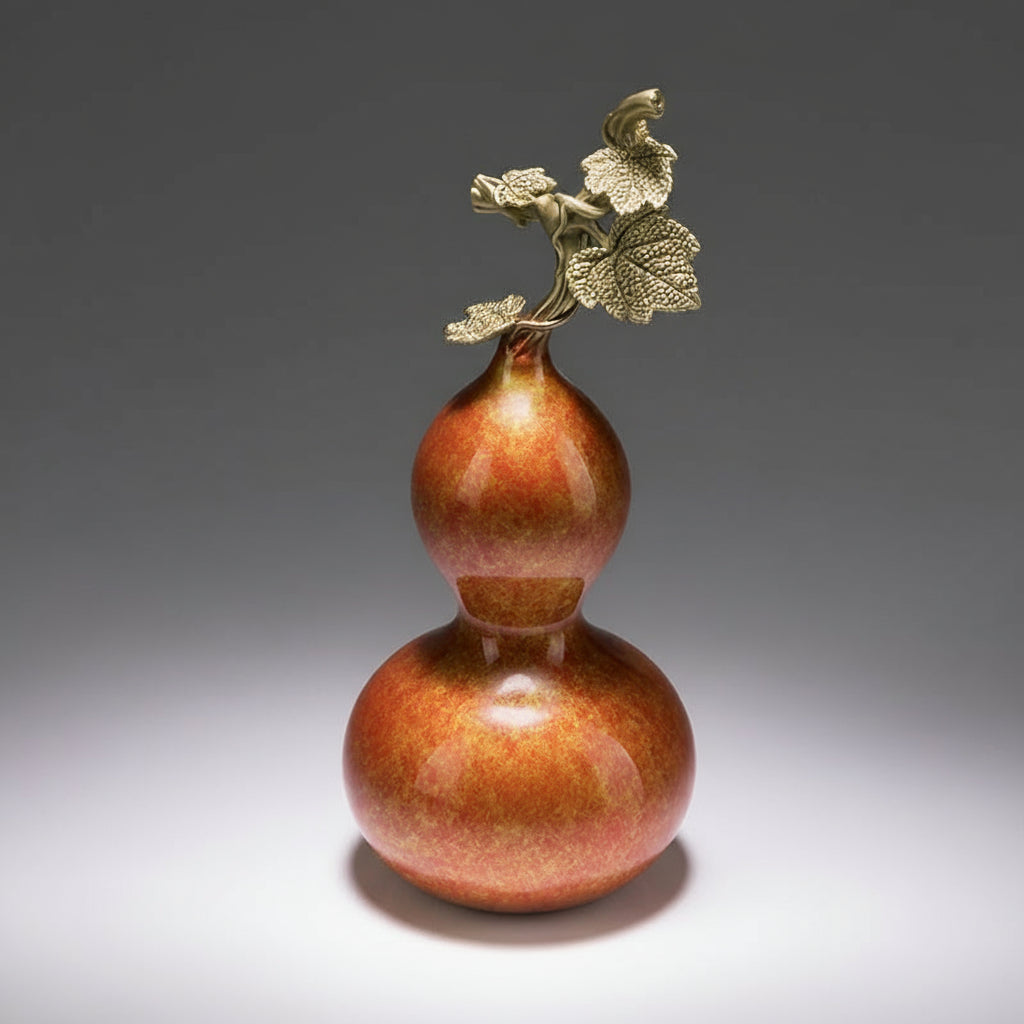 Desktop Copper Gourd Ornament