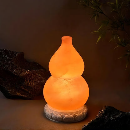 Gourd-shaped Salt Lamp