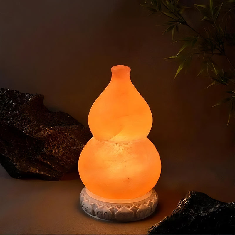 Gourd-shaped Salt Lamp