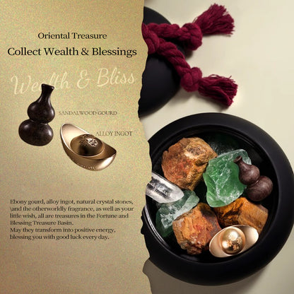 Gourd-Shaped Crystal Aroma Diffuser