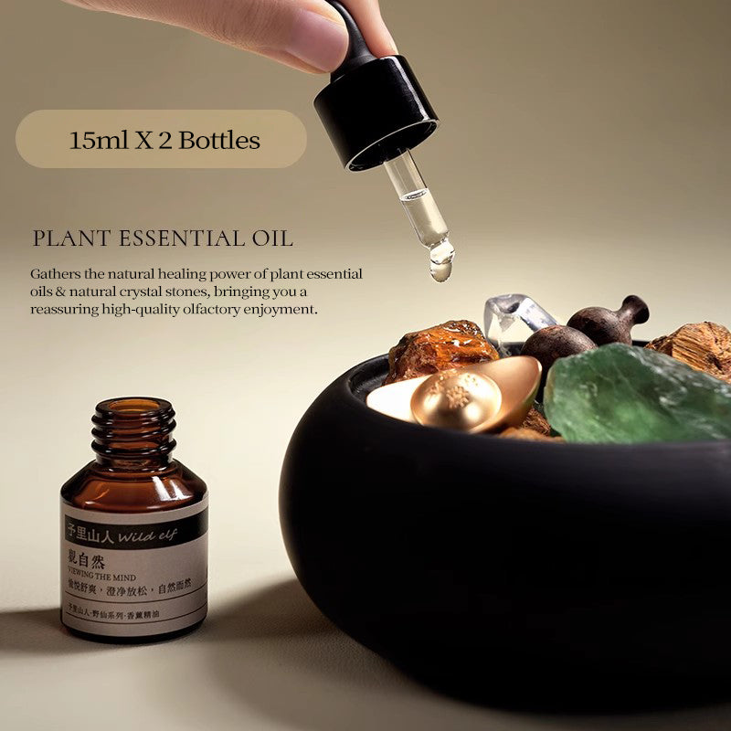 Gourd-Shaped Crystal Aroma Diffuser