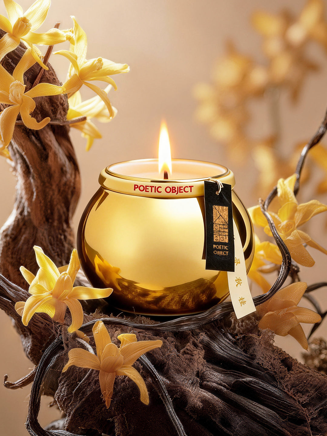 The Gilded Silhouette™ | Sculptural Porcelain Vessel