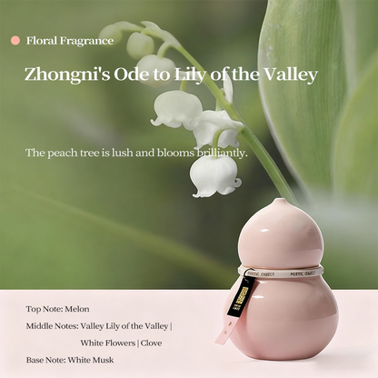 Gourd Scented Candle Pink