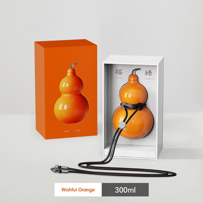 Insulated Stainless Steel Gourd Water Bottle