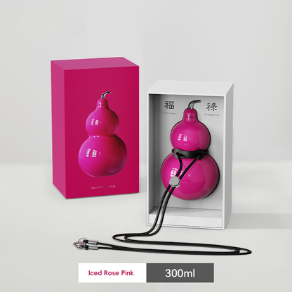 Insulated Stainless Steel Gourd Water Bottle