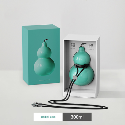 Insulated Stainless Steel Gourd Water Bottle