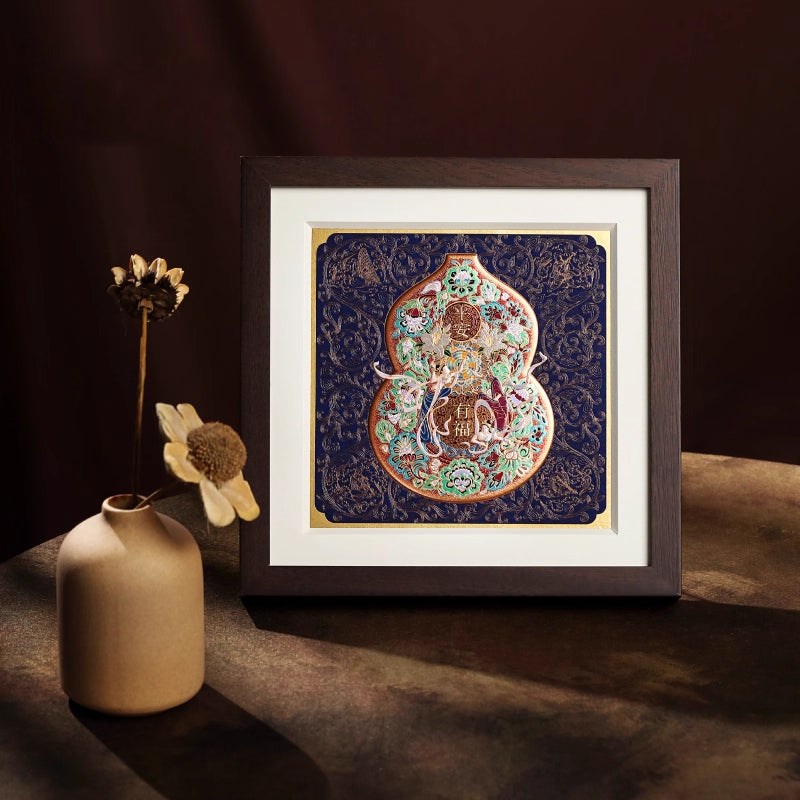 Gourd Print Desktop Ornament