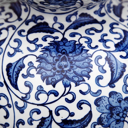 Blue-and-White Porcelain Gourd