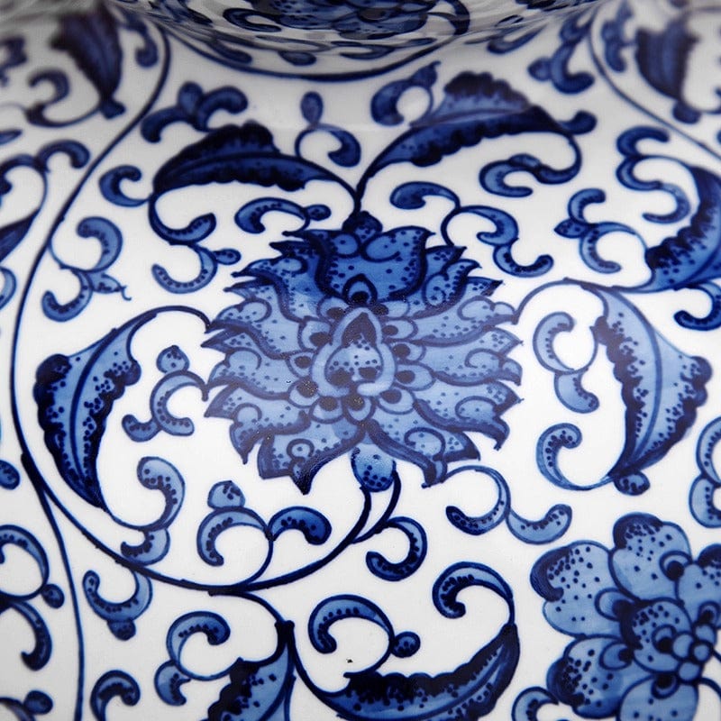 Blue-and-White Porcelain Gourd