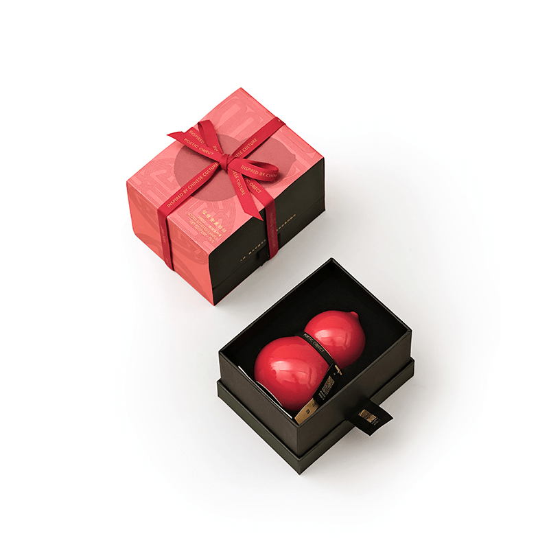 Gourd Scented Candle Red