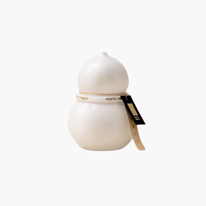 Gourd Scented Candle White