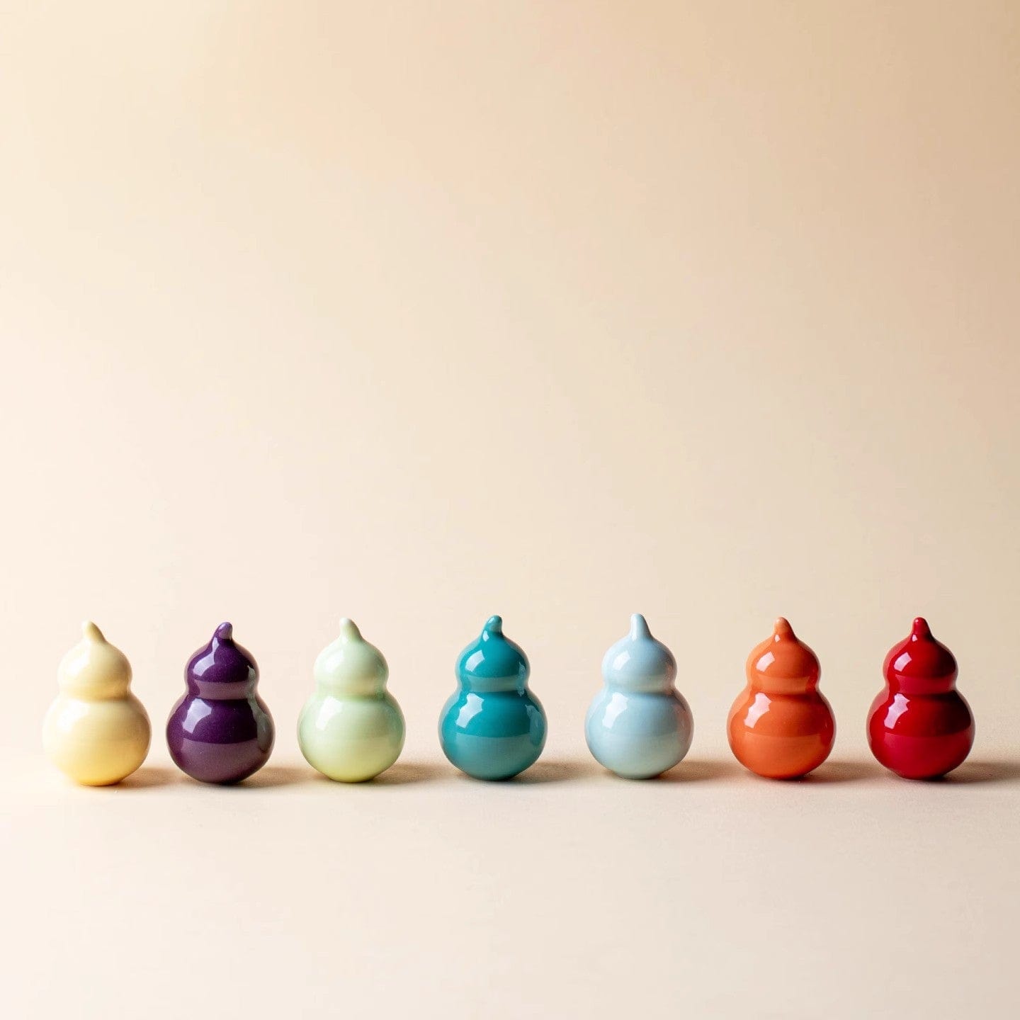 Porcelain Gourd Desktop Ornament